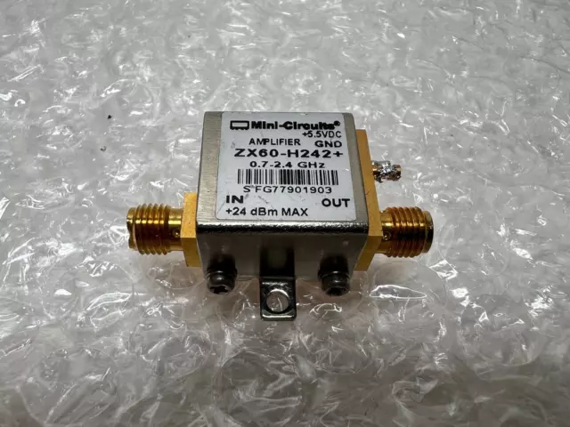 Mini-Circuits ZX60-H242+ Gain Block, 700 - 2400 MHz, 50Ω SMA
