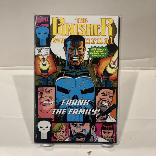 The PUNISHER War Journal #54 Frank Versus The Family Marvel Comics 1993