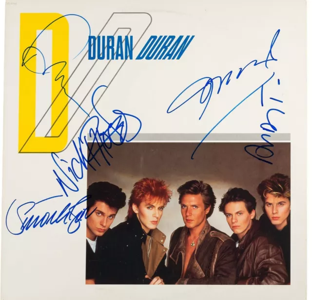 DURAN DURAN Signed Photograph - Pop / Rock Band - preprint