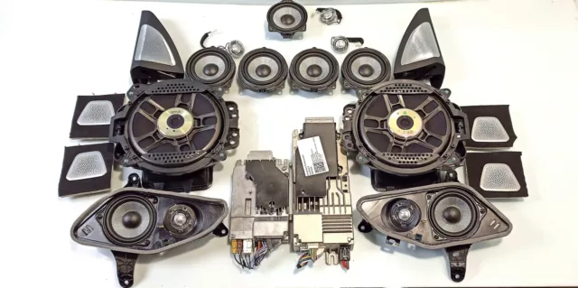 BMW OEM Audio system set Bowers & Wilkins Speaker Audio Speaker Kit X5 G05 LCI