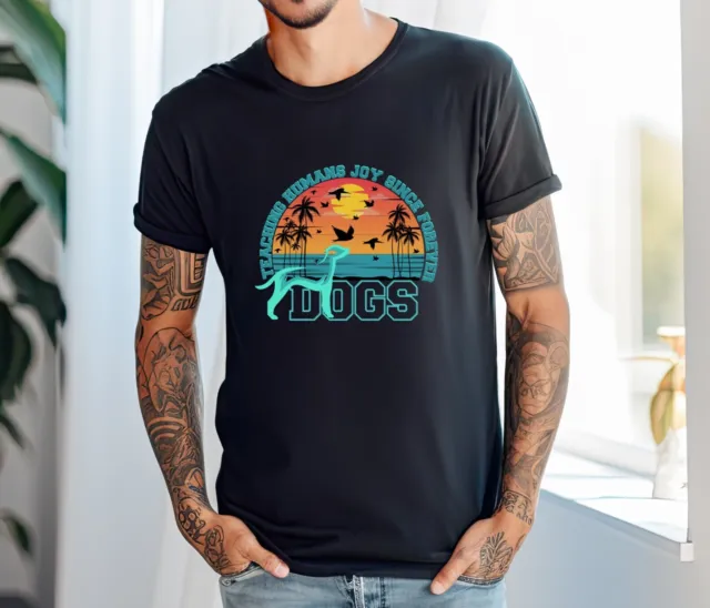 Exclusive Dogs Lover's Essential: 'Teaching Humans Joy Since Forever'- T-shirt