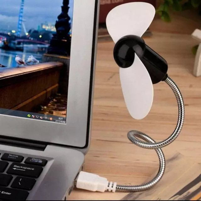 Portable USB Mini Cooling Fan Cooler For Laptop Desktop Computer