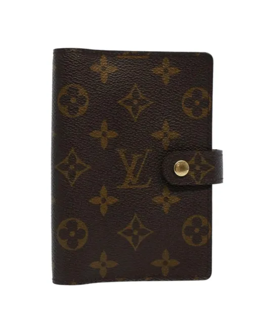 Pre Loved LOUIS VUITTON  Monogram Agenda PM Day Planner Cover R20005 LV Auth