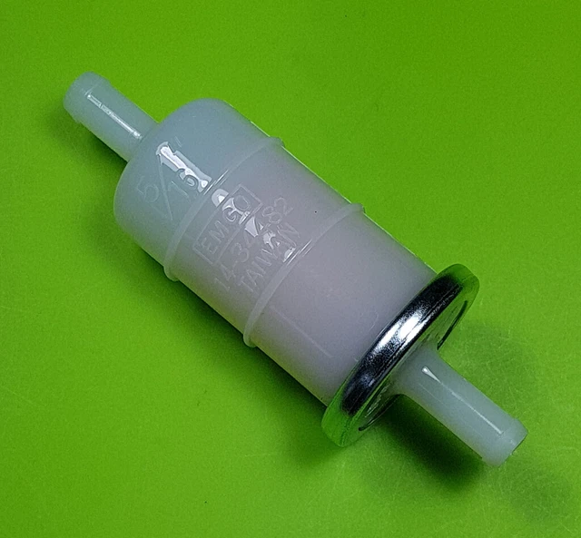 BENZINFILTER FÜR KAWASAKI 9 mm Anschluss ZZR 600 ZX600E EUR 12,93 