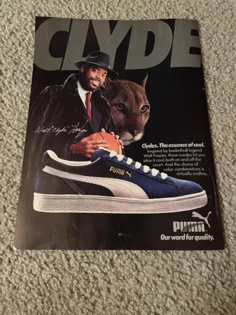 Clyde frazier puma store sneakers