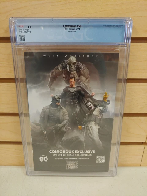 Catwoman #50 CGC 9.8 Sozomaika Variant Cover DC Comics 2022 2