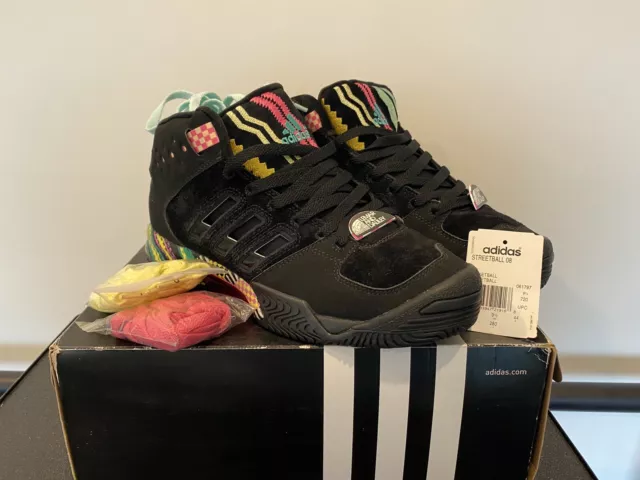 Adidas Lemar & Dauley Streetball 08 Sz 9.5 Mens Black Vintage Basketball