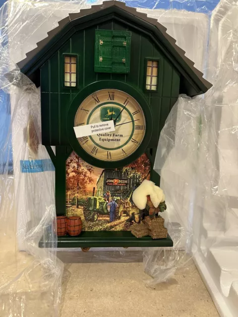 John Deere Cuckoo Clock (New In Box)