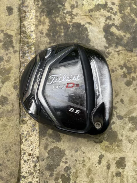 Titleist 917 D3, 9.5° Driver Head Only, Right Handed