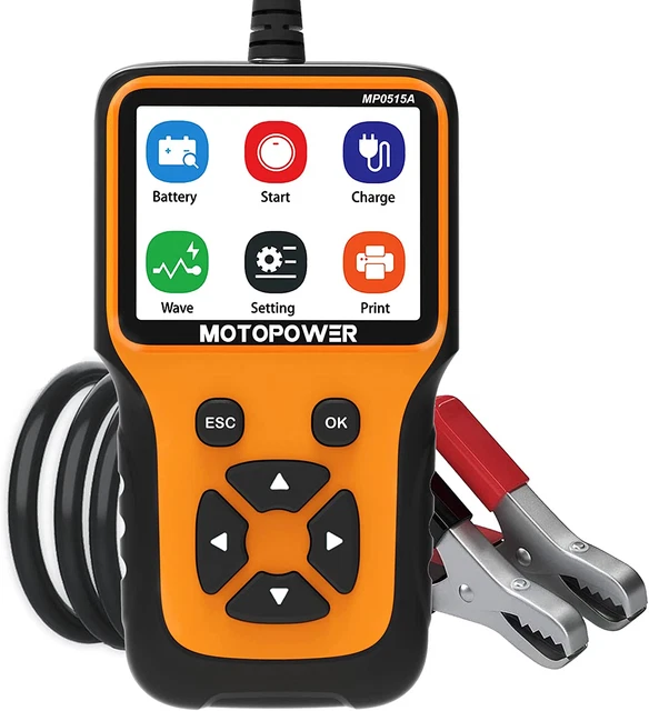 MP0515A Tester Del Carico Della Batteria Dell'Auto 12V E Analizzatore Dell'Alter