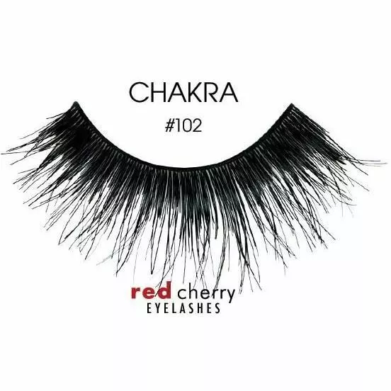 Red Cherry #102 Lashes - 100% Human Hair False Eyelashes - High Quality Lashes!