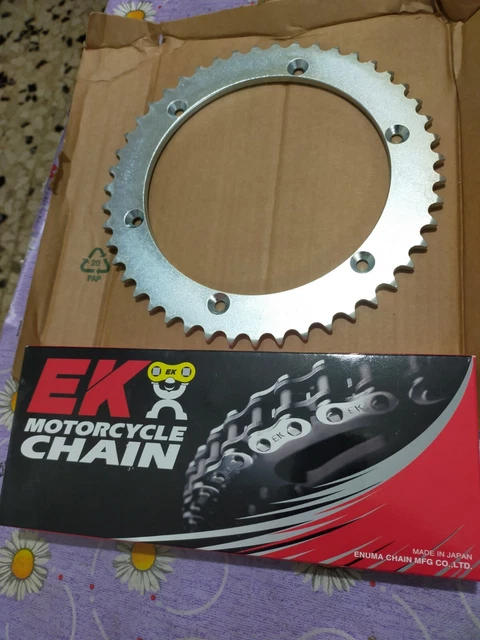 Moto Morini 350 Kanguro Catena E Corona