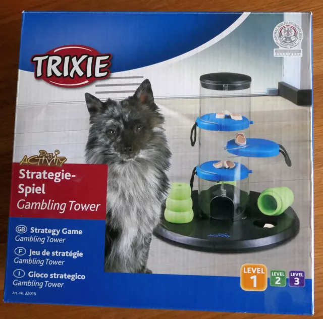 Trixie - Hundespielzeug - Strategie-Spiel - Gambling Tower - NEU - Level 1