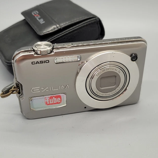Casio Exilim EX-S10 10,1 megapixel morti testati argento 2