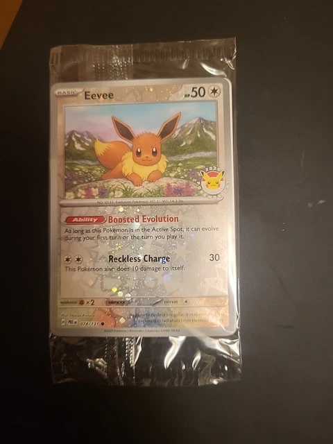 EEVEE 074/131 Prismatic Evolutions Pokemon Day 2025 Stamped Promo