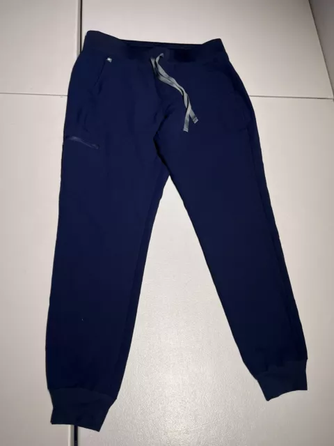 FIGS Jogger Women's Medium Blue Scrub Work Pants Zamora Nurse Medical