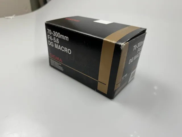 Sigma 70-300mm F4-5.6 DG Macro Lens For Pentax AF - Boxed - ✅