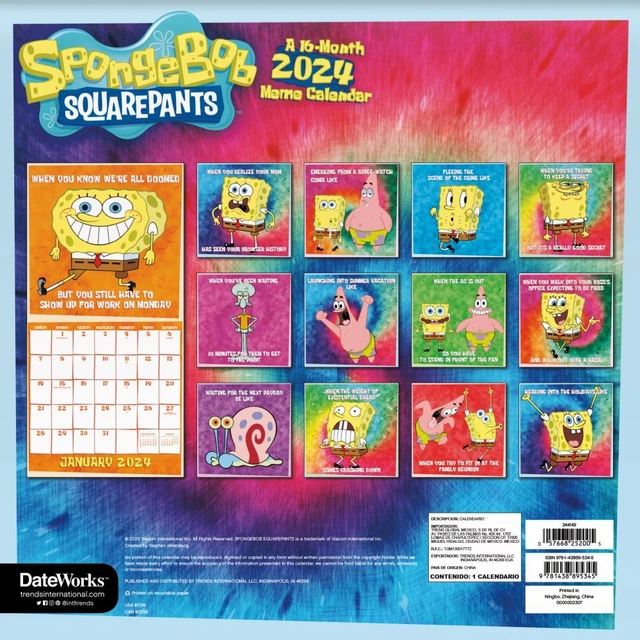 TRENDS INTERNATIONAL, SpongeBob Squarepants 2024 Movie 2024 Wall