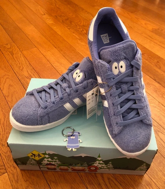 Adidas Campus 80 x South Park Towelie NEW with box SIZE 11 keychains stash Adidas Campus 80 x South Park Towelie NEW with box SIZE 11 keychains stash
