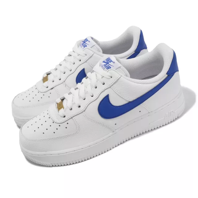 Nike Air Force 1 07 LO AF White Game Royal Men Unisex Casual Shoes DM2845-100