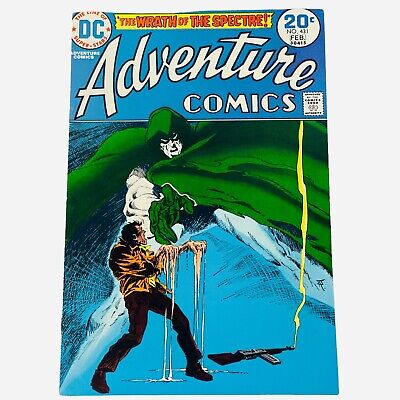Adventure Comics Issue 431 Spectre Series Begins 1974 DC Comics VF Condition KEY