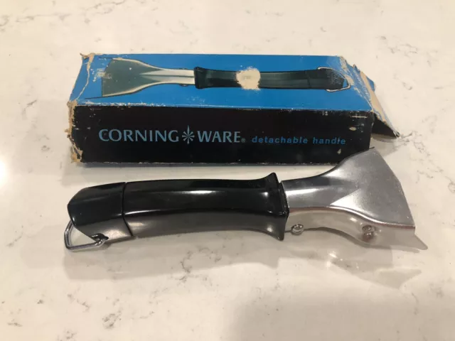 Corning Ware Detachable Handle for Casseroles Loaf Pans Saucepans W Box