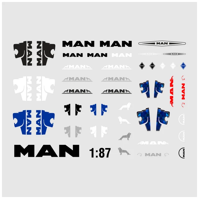 Herpa 314299 Camion MAN TGX XXL SZ "Trio Trans Logistik GmbH" - 1:87 H0 - Modellismo Ferroviario - Foto 8