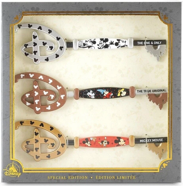 DISNEY MICKEY MOUSE Through the Years Collectible Key Set- Special ...