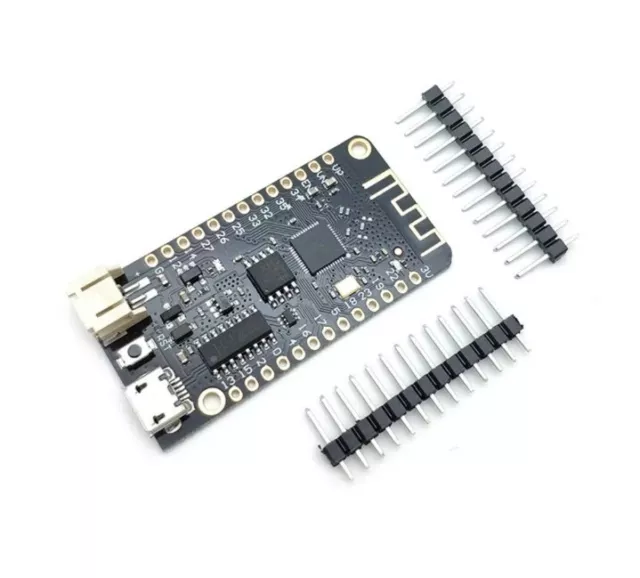 ESP-32 REV1 CH340 Micro Python USB Lithium Battery Interface WiFi Bluetooth DE