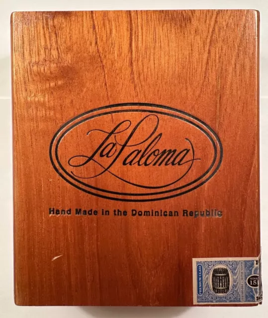 La Paloma Churchill Wood Cigar Box, No Cigars