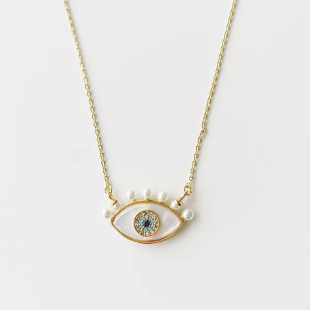 Kate Spade New York Evil Eye Pendant Necklace