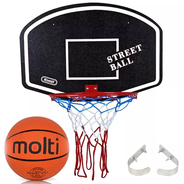 Basketballkorb mit Ball Basketball Korb Set Basketballspiel Kinder 65,5x46cm