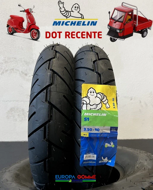 Set 2 Rad Zimmer Luft Reifen Band Weiß 3.50-10 PIAGGIO VESPA 125 GTR