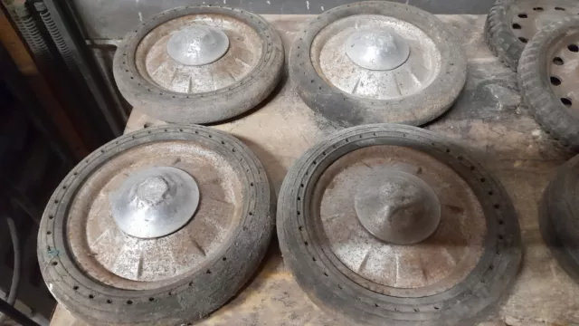 4 Roues Pour Voiture À Pédales Ancienne