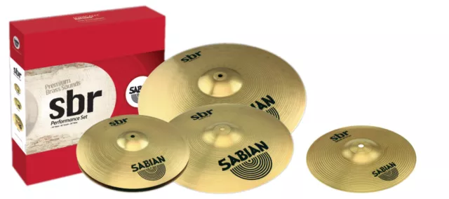 SABIAN SBR 5003 Performance SET 4 PIATTI PER BATTERIA