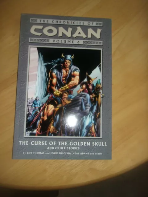 Chronicles of Conan 6 ; rare New, Mint- Graphic ; Neal Adams John Buscema