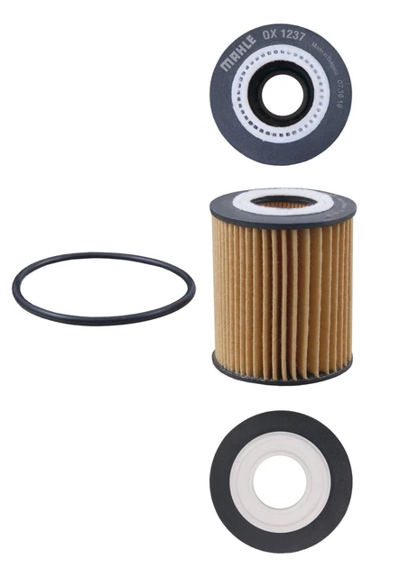 Filtre à Huile MAHLE OX 1217D Avec Joint - Diamètre 53 Mm, Hauteur 112 Mm - Qualité D'origine
