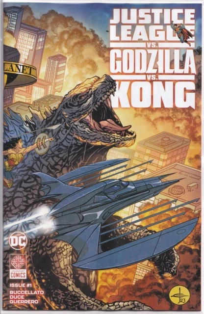 Justice League vs Godzilla vs Kong #1 - Regular Cover
