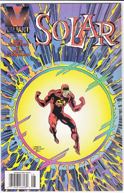 Solar, Man of the Atom #47 (Newsstand) FN; Valiant | Dan Jurgens - we combine sh