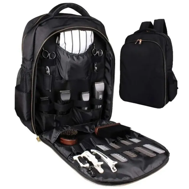 Barber Supplies Backpack Portable Hairstylist Tools Bag Travel Salon Storage Bag