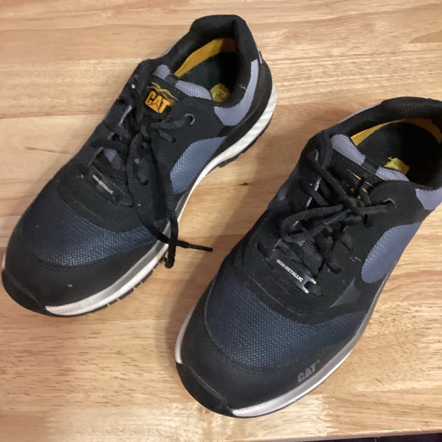 CATERPILLAR WORK SHOE Steele Toe Tennis shoes Men's Size 8 (P91389) £31