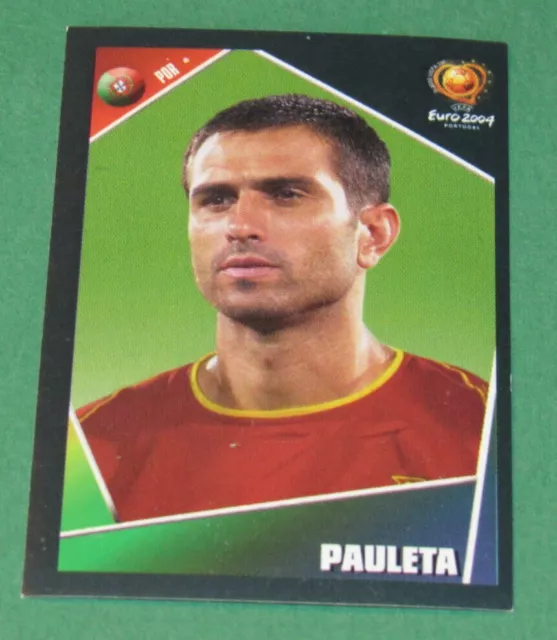 N°25 Pedro Miguel Pauleta Panini Football Uefa Euro 2004 Portugal