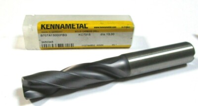 8 KSEM2381HPM KC7315 H47809 HPM Kennametal VHM Trépan de Forage Foret Perçage Ø23 