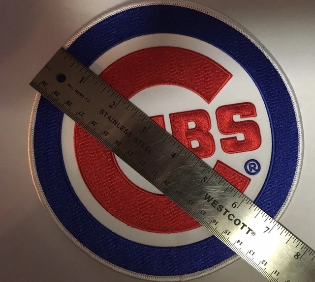CUBS PATCH CHICAGO Cubs patch Cubbies jersey patch 7 inch diameter iron