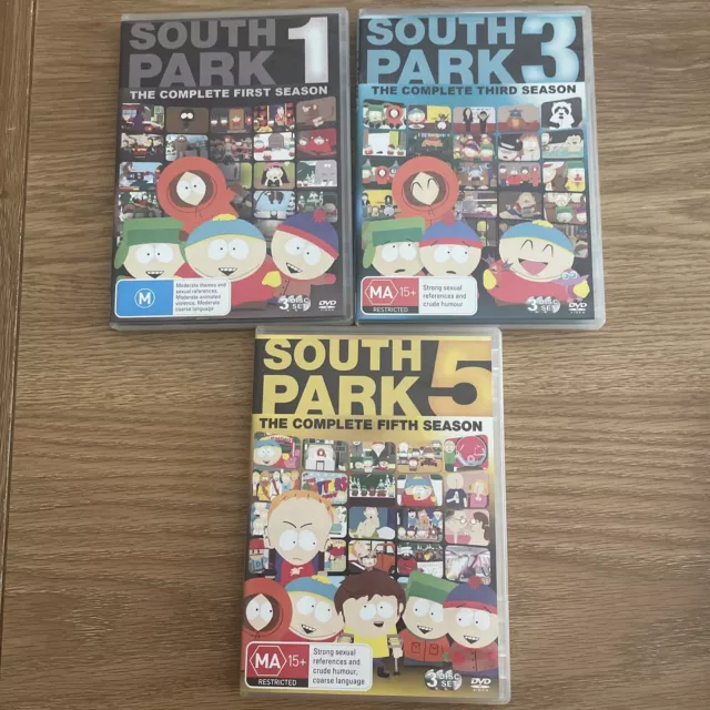 South Park - DVD's - LOT of Seasons 1 2 9 11 Plus Extras B51