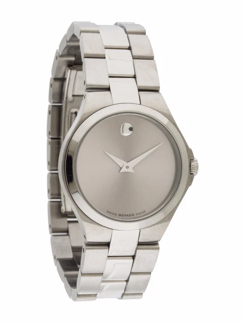 Movado Movado Women's 0606559 Silver Stainless-Steel Swiss Quartz Watch