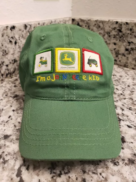 John Deere “I’m A John Deere Kid” Toddler Hat Green