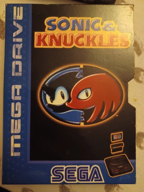 SEGA MEGA DRIVE Sonic And Knuckles (Read Description) EUR 172,23 ...
