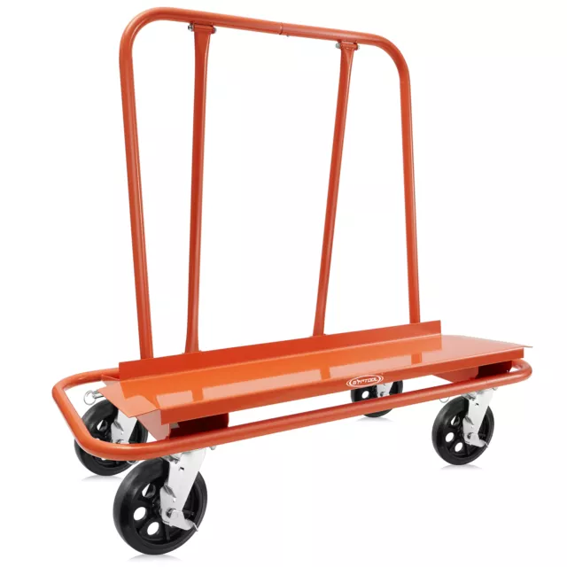 Drywall Sheet Cart - Plywood Panel Dolly Trolley Truck 4 Swivel Wheels 2