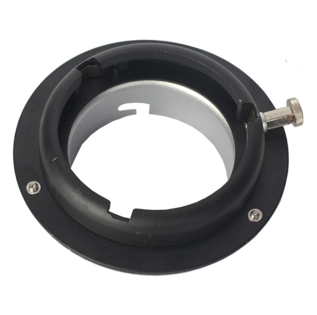 Adaptador de anillo de soporte Comet to Bowens para estudio fotográfico estroboscópico todo metal